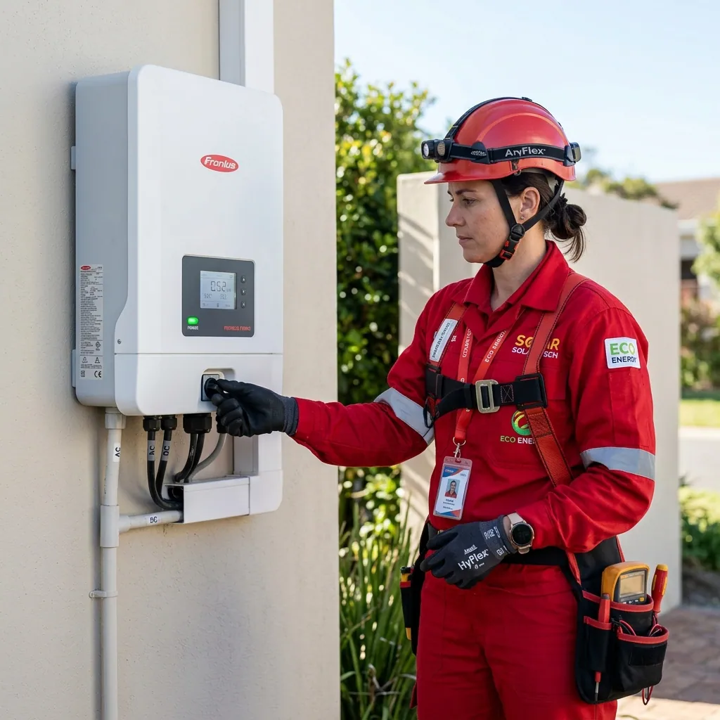 System Activation - step 04 of the VENAARC solar installation process