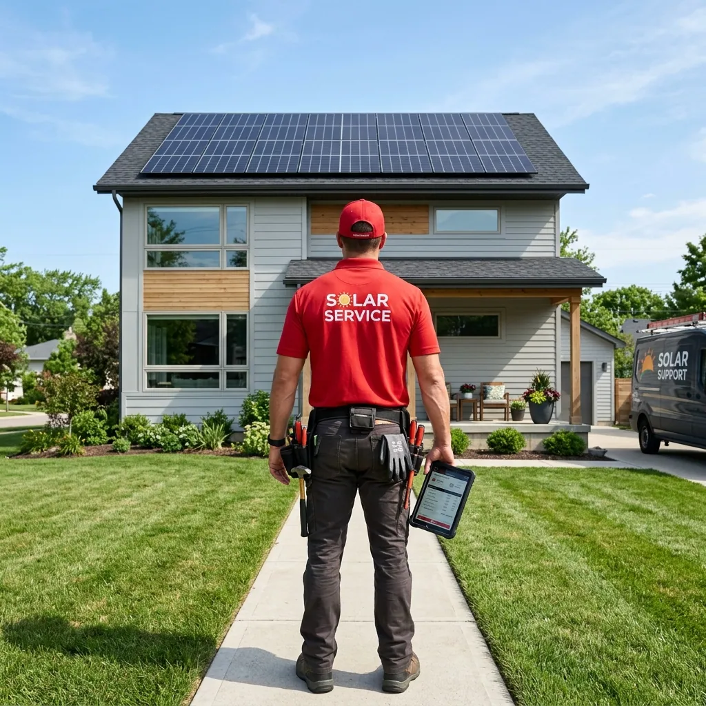 Ongoing Support - step 06 of the VENAARC solar installation process