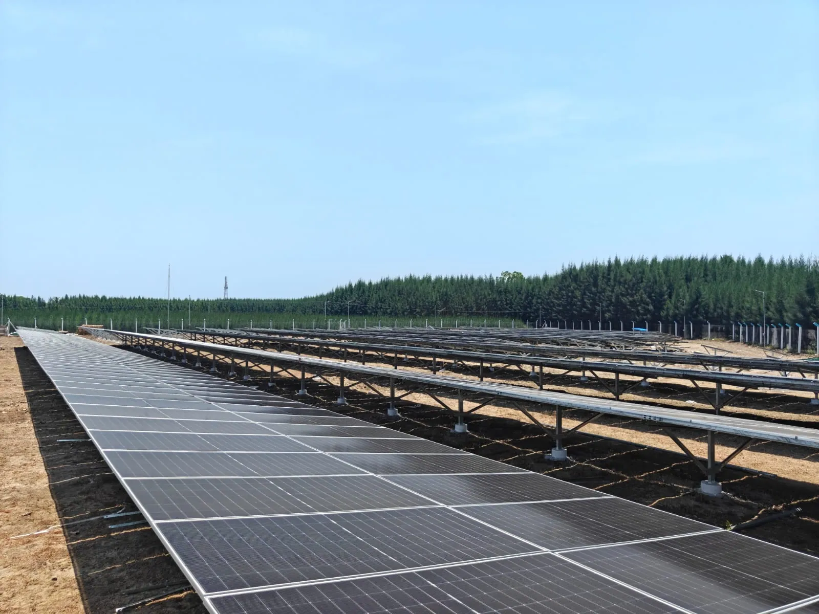 12 kW solar installation on a home in Coimbatore, Tamil Nadu - Eco Villa Rooftop Array