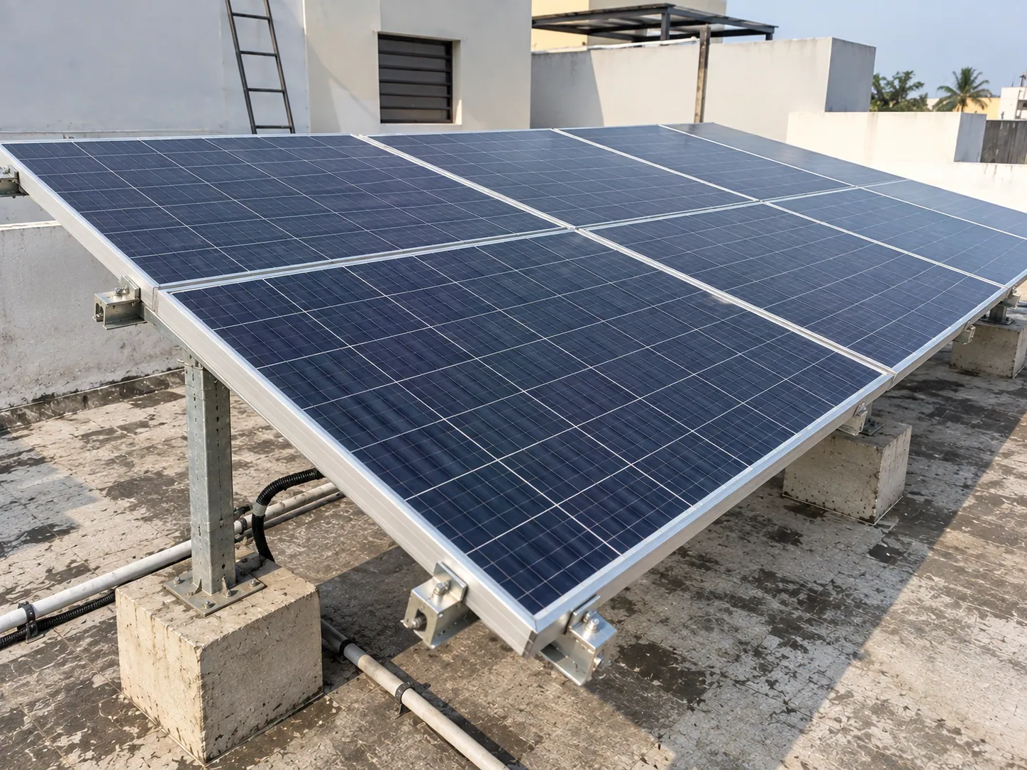 18 kW solar installation on a home in Erode, Tamil Nadu - Venaarc Flagship Villa Estate