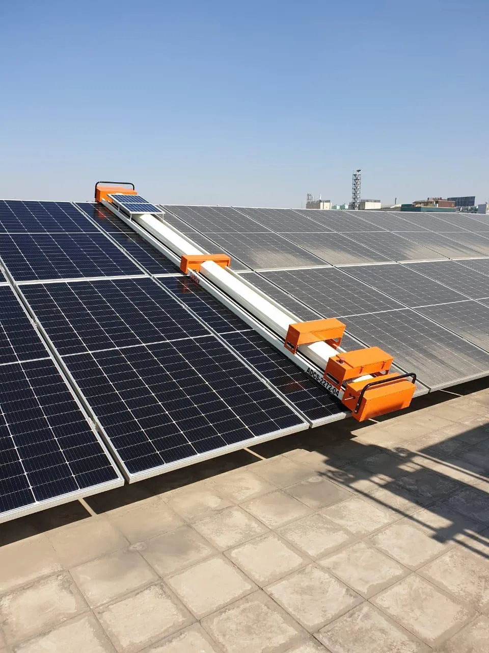 6.5 kW solar installation on a home in Ooty, Tamil Nadu - Slope-Engineered Villa Rooftop